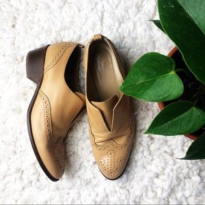 J Crew |  butter leather loafers 8
